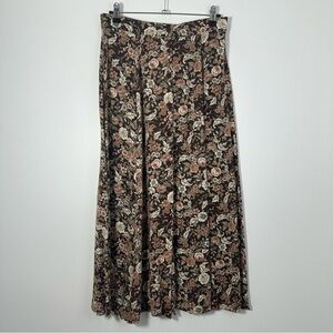 Metropolitan New York 10001 Vintage Boho Cottagecore Midi Skirt Size L